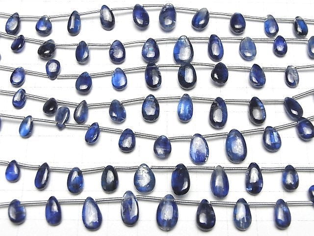 [Video] Kyanite AA++ Pear shape (Smooth) [Dark color] half or 1strand (12pcs)