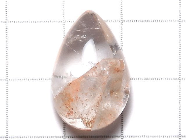 [Video][One of a kind] Crystal in Quartz Loose stone 1pc NO.120