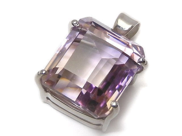 [Video][One of a kind] High Quality Ametrine AAA Faceted Pendant Silver925 NO.91