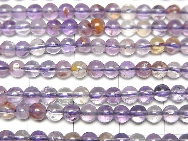 [Video] Garden Amethyst AAA Round 4mm 1-strand beads (approx. 15 inches/37 cm)