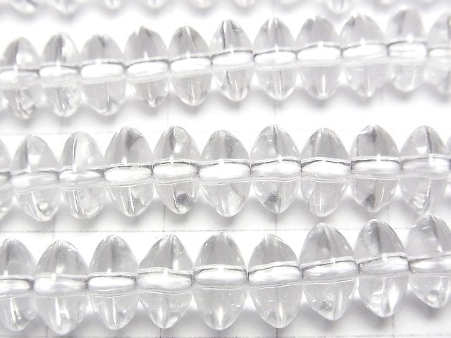 [Video] Crystal AA++ Roundel 8x8x4mm 1strand beads (aprx.15inch/38cm)