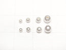 Silver925 Sandblasted Round [2mm][2.5mm][3mm][4mm] 5pcs