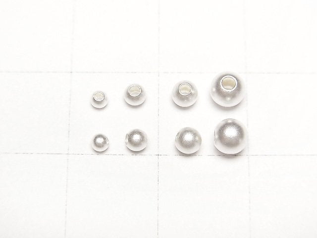 Silver925 Sandblast Round [2mm][2.5mm][3mm][4mm]5pcs