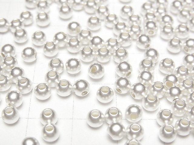 Silver925 Sandblast Round [2mm][2.5mm][3mm][4mm]5pcs