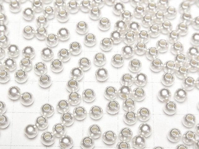 Silver925 Sandblast Round [2mm][2.5mm][3mm][4mm]5pcs