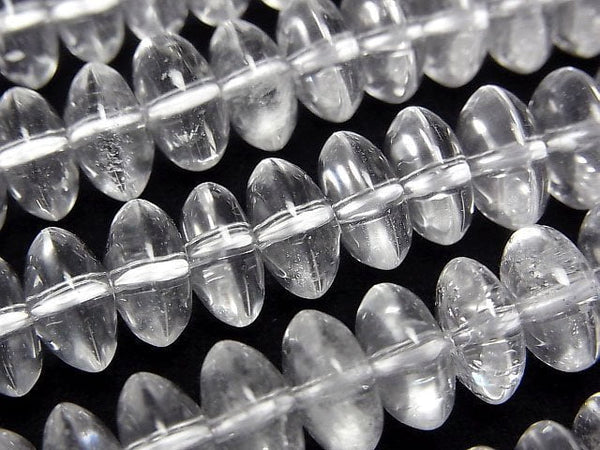 [Video] Crystal AA++ Roundel 10x10x5mm half or 1strand beads (aprx.15inch/38cm)