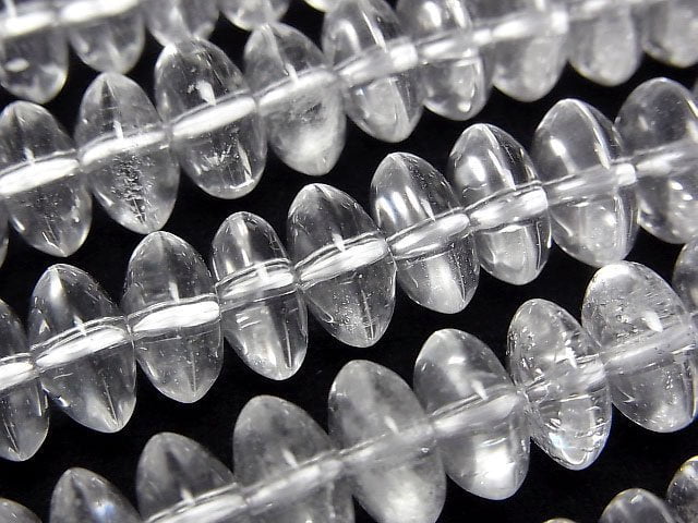 [Video] Crystal AA++ Roundel 10x10x5mm half or 1strand beads (aprx.15inch/38cm)