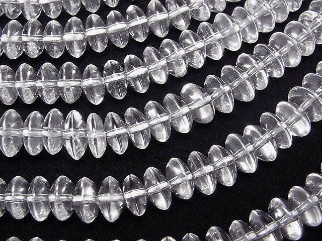 [Video] Crystal AA++ Roundel 10x10x5mm half or 1strand beads (aprx.15inch/38cm)