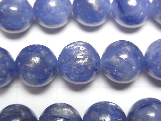 [Video]Kyanite AAA Round 10mm 1/4 or 1strand beads (aprx.15inch/36cm)