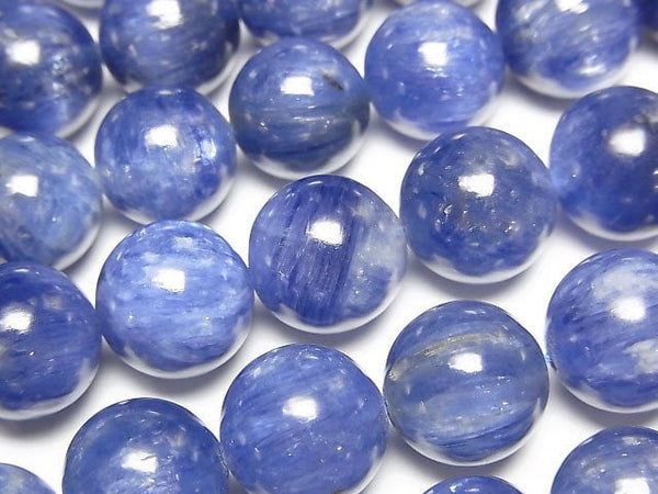 [Video]Kyanite AAA Round 12mm 1/4 or 1strand beads (aprx.15inch/36cm)