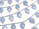 [Video] Blue Opal AA++ Diamond Shape 1strand beads (aprx.4inch/10cm)