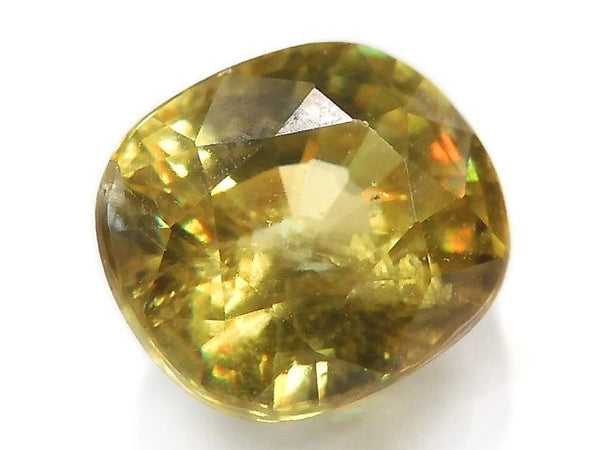 [Video][One of a kind] High Quality Sphene AAA Loose stone Faceted 1pc NO.117