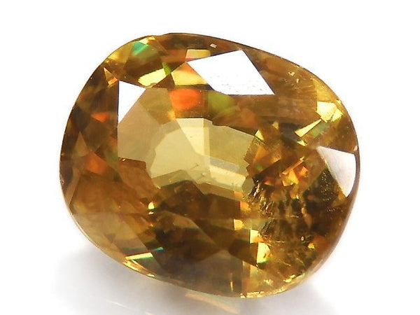 [Video][One of a kind] High Quality Sphene AAA Loose stone Faceted 1pc NO.122