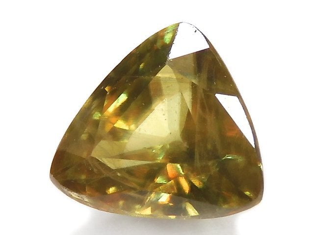 [Video][One of a kind] High Quality Sphene AAA Loose stone Faceted 1pc NO.123