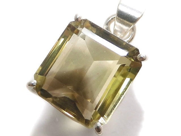 [Video][One of a kind] Lemon x Smoky Quartz AAA- Pendant Silver925 NO.21