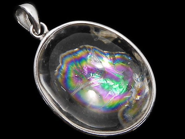 [Video][One of a kind] Iris Quartz AAA- Pendant Silver925 NO.67