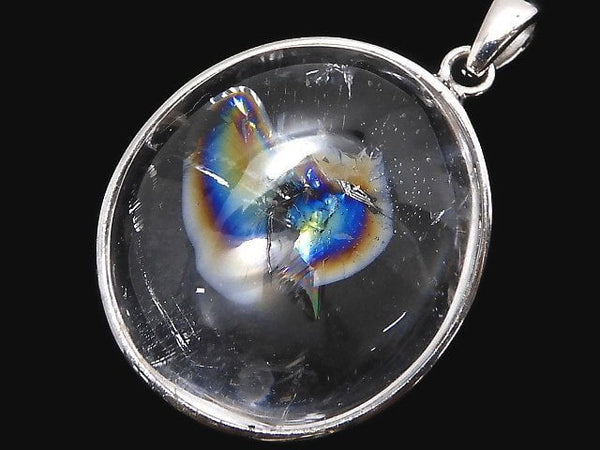 [Video][One of a kind] Iris Quartz AAA- Pendant Silver925 NO.68