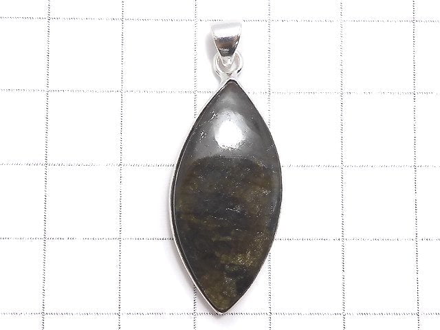 [Video][One of a kind] Labradorite AAA Pendant Silver925 NO.205