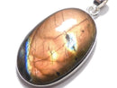 [Video][One of a kind] Labradorite AAA Pendant Silver925 NO.210