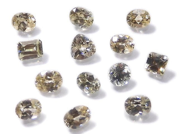 [Video][One of a kind] High Quality Yellow Zircon AAA Loose stone Faceted 13pcs Set NO.6