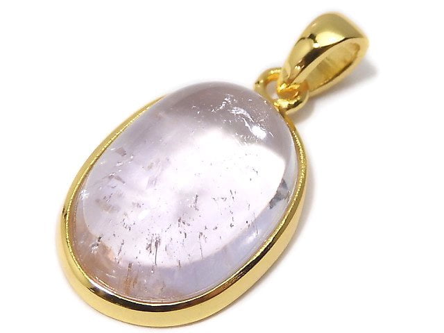 [Video][One of a kind] Kunzite AAA Pendant 18KGP NO.29