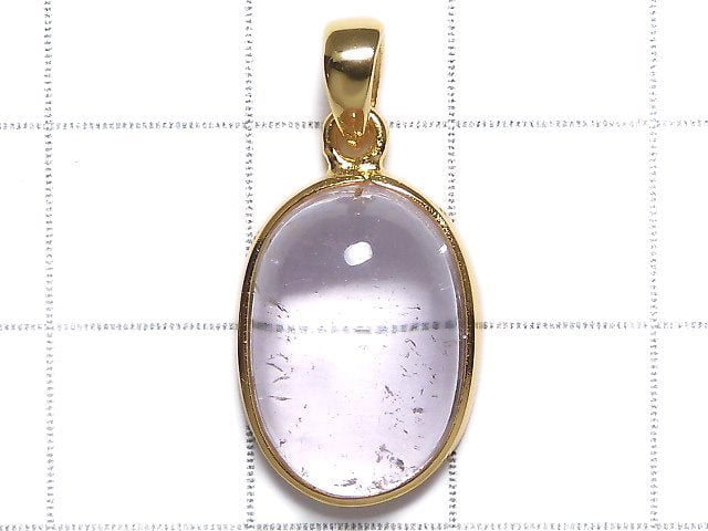 [Video][One of a kind] Kunzite AAA Pendant 18KGP NO.29