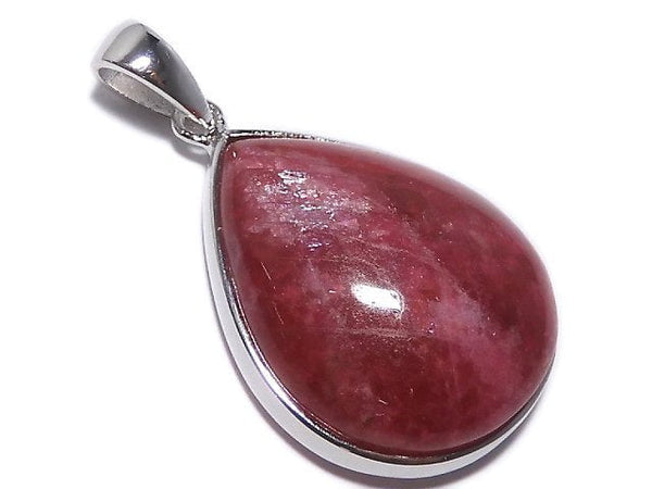 [Video][One of a kind] Rhodonite AAA Pendant Silver925 NO.21