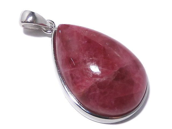 [Video][One of a kind] Rhodonite AAA Pendant Silver925 NO.22