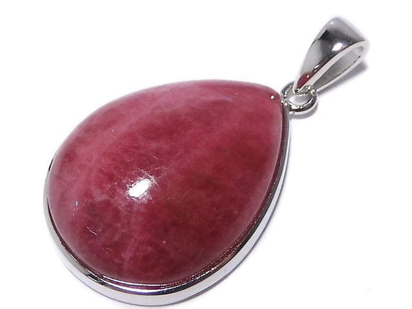 [Video][One of a kind] Rhodonite AAA Pendant Silver925 NO.23