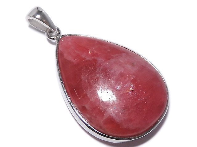 [Video][One of a kind] Rhodonite AAA Pendant Silver925 NO.24