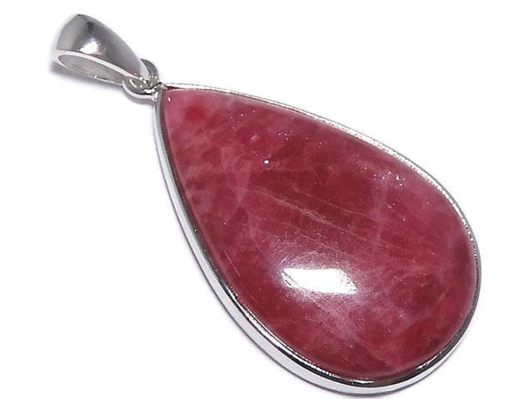 [Video][One of a kind] Rhodonite AAA Pendant Silver925 NO.25