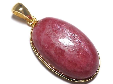 [Video][One of a kind] Rhodonite AAA Pendant 18KGP NO.29