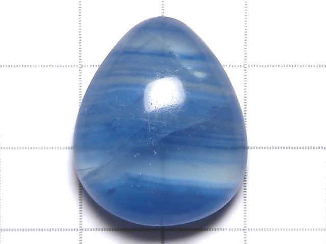 [Video][One of a kind] Natural Blue Calcite AAA Cabochon 1pc NO.185