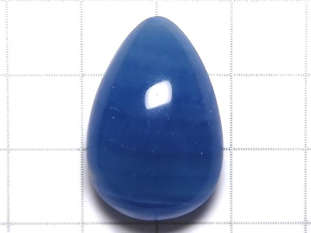 [Video][One of a kind] Natural Blue Calcite AAA Cabochon 1pc NO.187