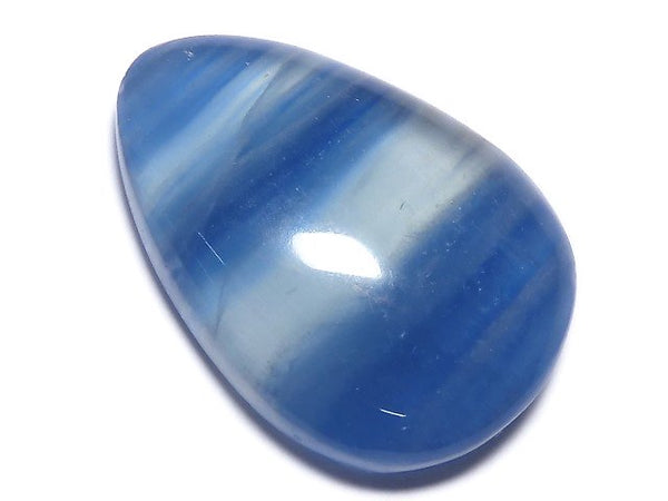 [Video][One of a kind] Natural Blue Calcite AAA Cabochon 1pc NO.190