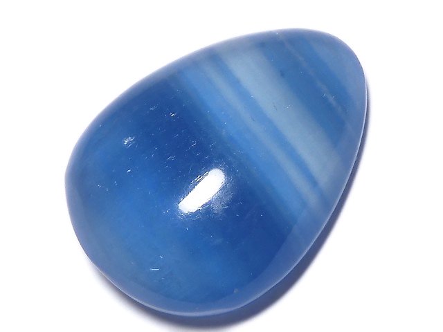 [Video][One of a kind] Natural Blue Calcite AAA Cabochon 1pc NO.192