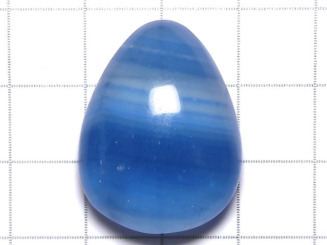 [Video][One of a kind] Natural Blue Calcite AAA Cabochon 1pc NO.192