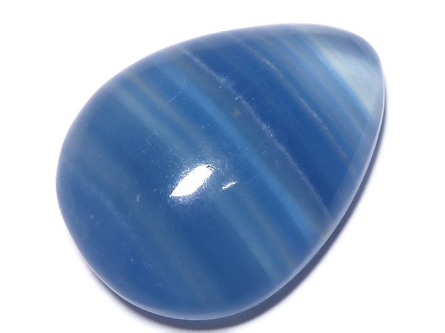 [Video][One of a kind] Natural Blue Calcite AAA Cabochon 1pc NO.197