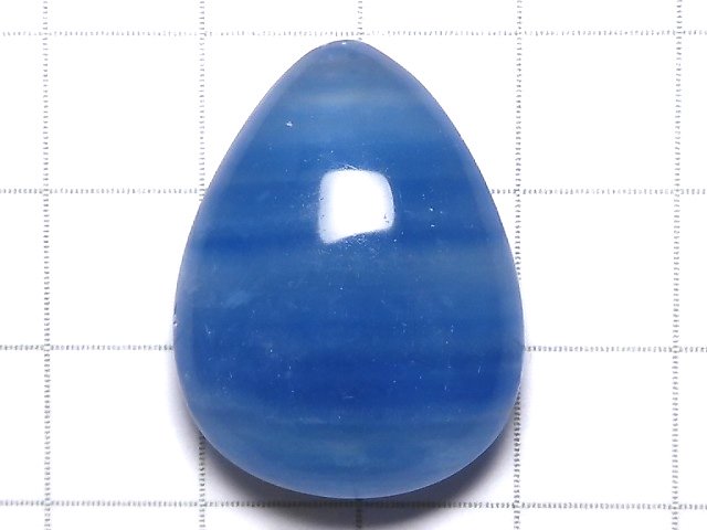 [Video][One of a kind] Natural Blue Calcite AAA Cabochon 1pc NO.198