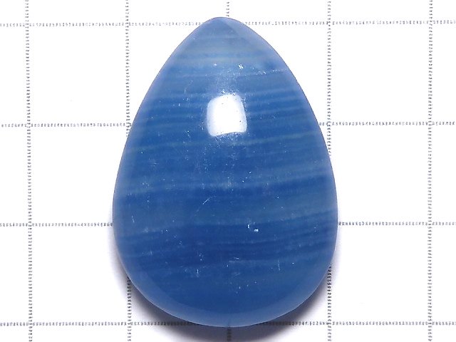 [Video][One of a kind] Natural Blue Calcite AAA Cabochon 1pc NO.199