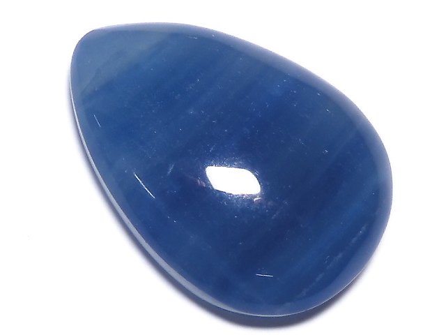 [Video][One of a kind] Natural Blue Calcite AAA Cabochon 1pc NO.200