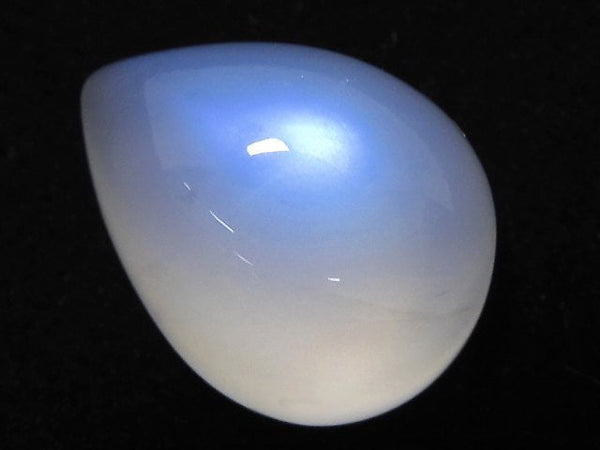 [Video][One of a kind] High Quality Sri Lankan Royal Blue Moonstone AAA Cabochon 1pc NO.64