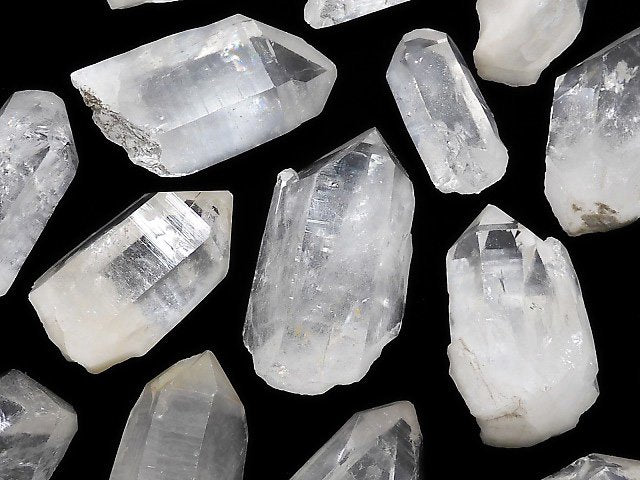 [Video][One of a kind] Himalayan Quartz Raw Stone 15pcs Set NO.4