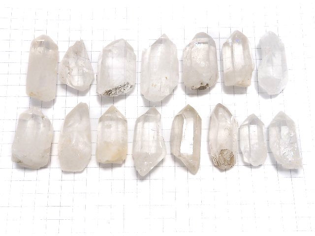 [Video][One of a kind] Himalayan Quartz Raw Stone 15pcs Set NO.4