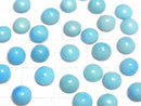 [Video] Natural Sleeping Beauty Turquoise AAA Round Cabochon 6x6mm 1pc