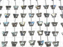 [Video]Labradorite AA++ butterfly shape 1 strand beads (aprx.4inch/10cm)