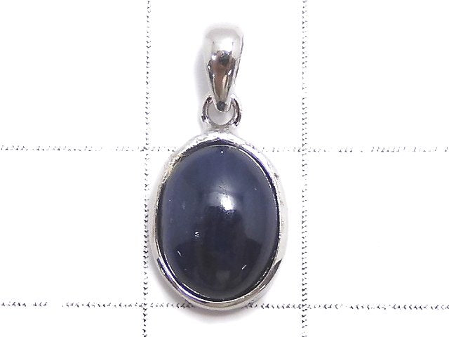 [Video][One of a kind] Sapphire AAA- Pendant Silver925 NO.24