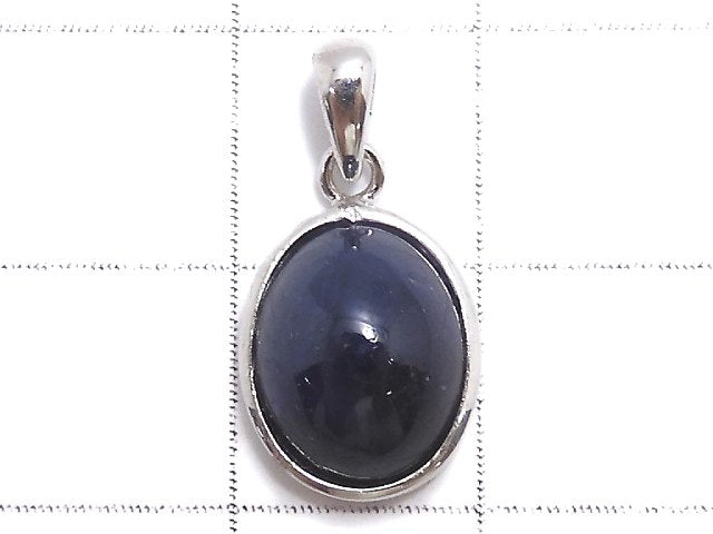 [Video][One of a kind] Sapphire AAA- Pendant Silver925 NO.28