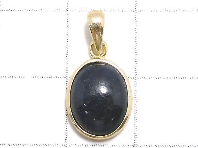[Video][One of a kind] Sapphire AAA- Pendant 18KGP NO.32