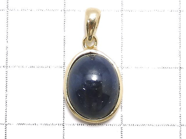 [Video][One of a kind] Sapphire AAA- Pendant 18KGP NO.35